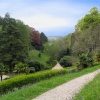 Glendurgan Garden Nr Helford Cornwall. - View towards Helford River.