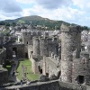Conwy Castle. Conwy, North Wales.