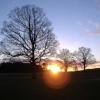 Sunset at Capernwray Farm, Lancashire