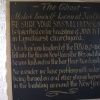 Plaque on the wall inside the Fox and Hounds Pub, Lyndhurst.