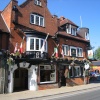 The Stag Hotel, Lyndhurst, New Forest, Hampshire.