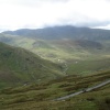 On the way to the Summit of Mount Snowdon, Llanberis, North Wales.