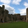 The Courtyard Warkworth Castle, Warkworth      Northumberland
