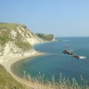 Dorset coast close to Durdle Door. Summer 2005
