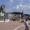Hastings sea front. East sussex. August, 2006
