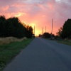 A beautiful summer sunset between Boston & Sibsey, Lincolnshire