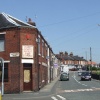 Norton street, Norton in the Moors, Staffordshire.