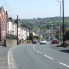 Norton street view, Norton in the Moors, Staffordshire.