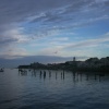Evening on the pier in Swanage, Dorset