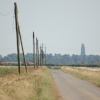 Across the fields from Sibsey facing towards Boston, Lincs with the Boston Stump in the background