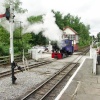 Steam Engine at Alston Station, Cumbria.