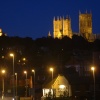 Lincoln Cathedral and Castle from the Brayford Pool.