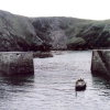 Mullion Cove. Not far from Lizard Point. Cornwall 1997
