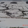 east side of valley when snowy. Rosedale Abbey, North Yorkshire