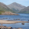 Wastwater, looking to Great Gable.