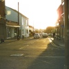 Looking down city road. Beeston, Nottinghamshire
