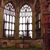 The altar of the old Coventry Cathedral