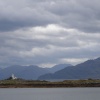Ornsay Lighthouse seen from Isleornsay