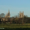 Oxford's 'Dreaming Spires', seen from Christchurch Meadows on a gorgeous winter day in January 2005