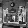 Ticket office at the WW2 themed Quorn Station on the Great Central Railway, Leicestershire.