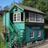 Rothley signal box on the Great Central Railway, Leicestershire.