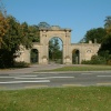 The entrance to Attingham Park.