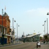 The Church Street and the new bus station in the centre of Eccles.