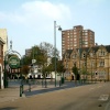 The very centre of Eccles, Greater Manchester
