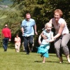 Family fun at Wentworth Castle Gardens in Barnsley, South Yorkshire.