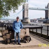Vitalie at Tower Bridge, London