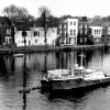 The river Thames, taken from Gunnersbury railway bridge in the early 70s. South West London.