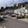 Pentewan village, St Austell. Cornwall. Sept 2006. - 