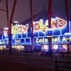 all lit up, fantasy island, Ingoldmells, Lincolnshire.