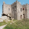 Carn Brae, Redruth, Cornwall, on a beautiful clear day