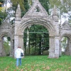 Shobden Arches, Shobden, Herefordshire. 12th Century Norman church arches