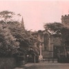 Prestwich; St. mary's church from church lane; about 1958