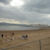 Exmouth beach, Devon.