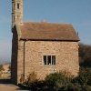 the 17th century chapel at Cheney Court, Bishops Frome, Herefordshire