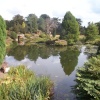 Lake at Sandringham House, The Queens home in Norfolk