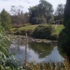The third lake in a group of three at the Royal residence at Sandringham in Norfolk.