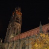 This image is of St Botolph's Church in Boston taken one cold rainy evening in November