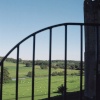 View from on top of Alnwick Castle, Northumberland