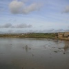 Remains of Tidemills village  and tide basin at Bishopstone, Newhaven