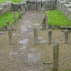 Mithraeum temple near Brocolitia roman fort Milecastle - 