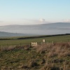 Pendle Hill in November Mist, Viewed from Briercliffe