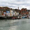 Weymouth harbour, Dorset looking toward Brewer's Quay.