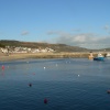 A view of Lyme Regis, Dorset.