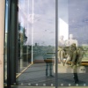 Henry Moore sculpture, Harlow Town, Essex.