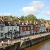 Riverside view in Bewdley, Worcestershire