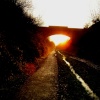 The old woodhead line, Hadfield, nr. Glossop, Derbyshire.
